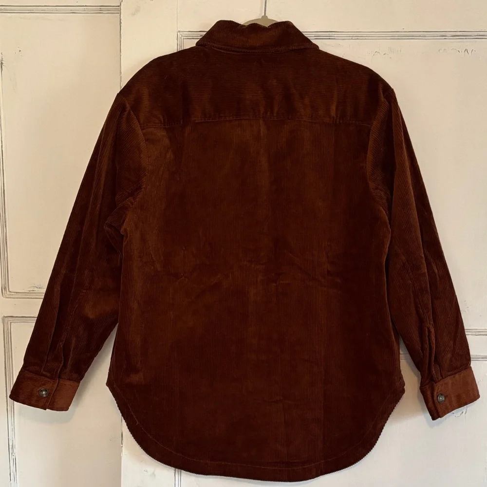 NWT GAP Oversized Corduroy Shirt Shacket Small - Picture 5 of 6